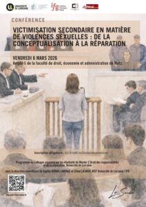 Victimisation secondaire en mati&egrave;re de violences sexuelles : de la conceptualisation &agrave; la r&eacute;paration
