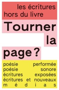 « Tourner la page ? » Cycle de manifestations poétiques (POEMA / MSH Lorraine, du 1er avril au 7 mai 2026)