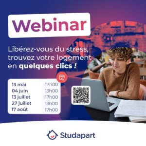 Webinaires Studapart : on vous aide &agrave; trouver un logement pour la rentr&eacute;e 2026