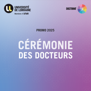 Cérémonie des docteurs 2026