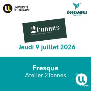 [&Eacute;cocampus] Participez &agrave; un Atelier 2 Tonnes !
