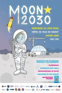 Forum MOON, de la Terre à la Lune : embarquez pour une journée spatiale à Nancy le 24 juin à Nancy