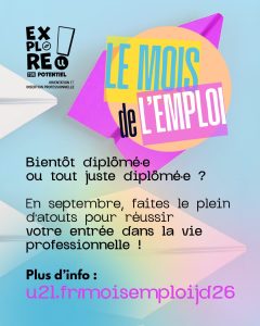 Bientôt diplômé·e ? Inscrivez-vous dès maintenant au Mois de l’emploi !