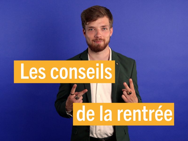 les conseils de la rentrée d'Armand Fleurot