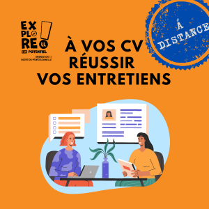 À vos CV – Réussir vos entretiens (à distance) – Session octobre 2026