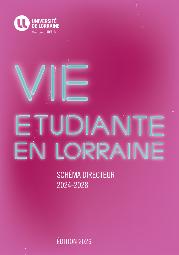 Couverture du schéma directeur Vie étudiante en Lorraine