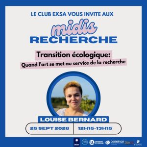 Club ORION EXSA : Les Midis de la Recherche #3
