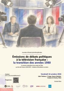Émissions de débats politiques à la télévision française : la transition des années 1980