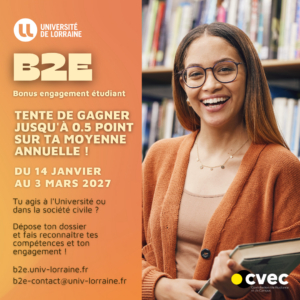 Valorise ton engagement avec le B2E : jusqu’à 0.5 point en plus sur ta moyenne annuelle !