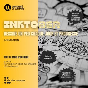 [D&eacute;fi cr&eacute;atif] Inktober – dessine un peu chaque jour