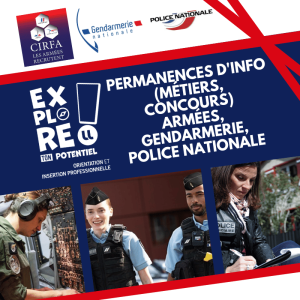 Permanence d&rsquo;info concours et m&eacute;tiers en uniforme (Arm&eacute;e de Terre, Gendarmerie, Police), &agrave; Metz