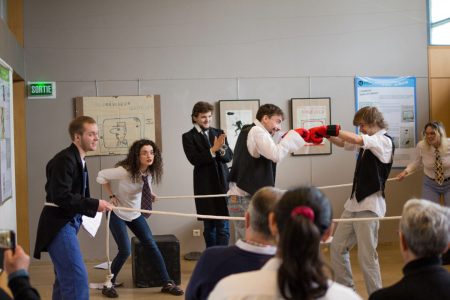 Lecture de "Mai 68" par le Théâtre Universitaire de Nancy - JACES 2018 Scène jouée par le Théâtre Universitaire de Nancy